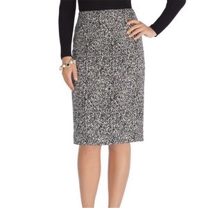 White House Black Market tweed skirt
